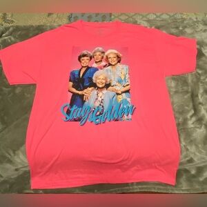 Golden Girls Hot Pink Tee